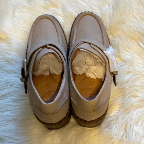 Gentle Souls Bestie Leather Shootie Women’s Mushroom Buckle Block Heel Size 8.5 - Picture 2 of 16